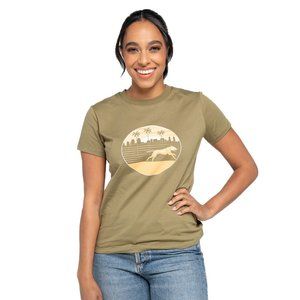 Fetch The Sun Women's Running Shirt | Avocado NWT Dog Mom Tee, Organic Cotton
